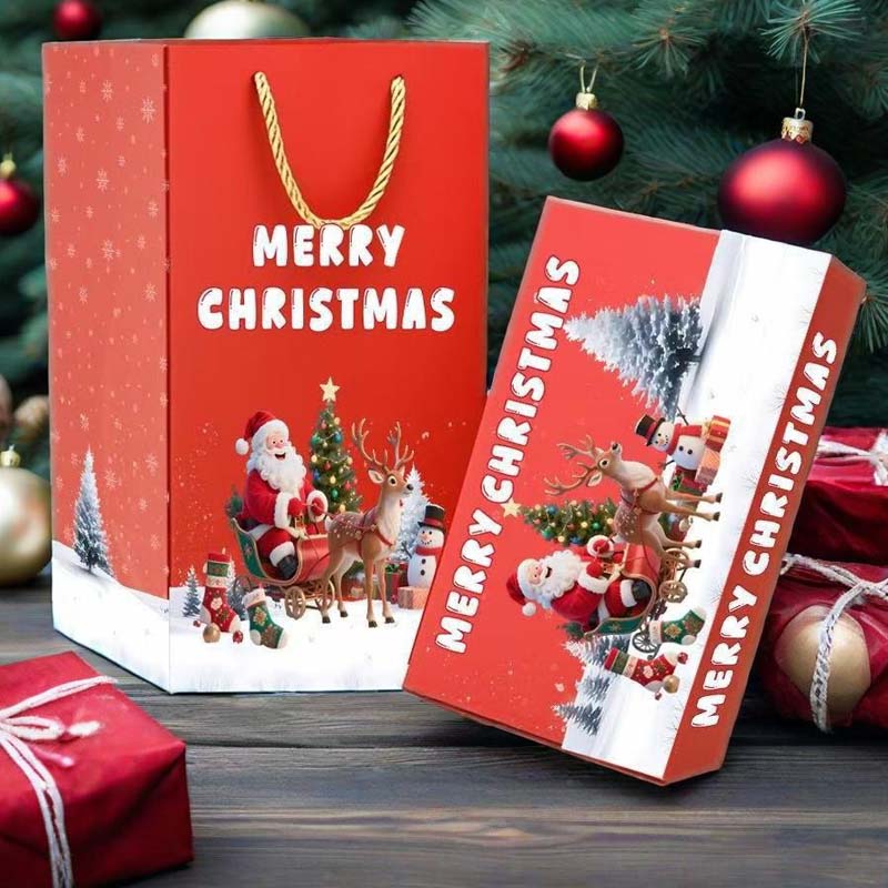 🎅 Unikalne składane pudełko na prezent świąteczny🎄✨