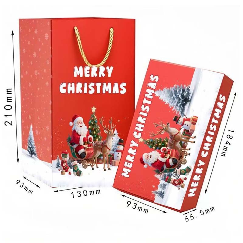 🎅 Unikalne składane pudełko na prezent świąteczny🎄✨
