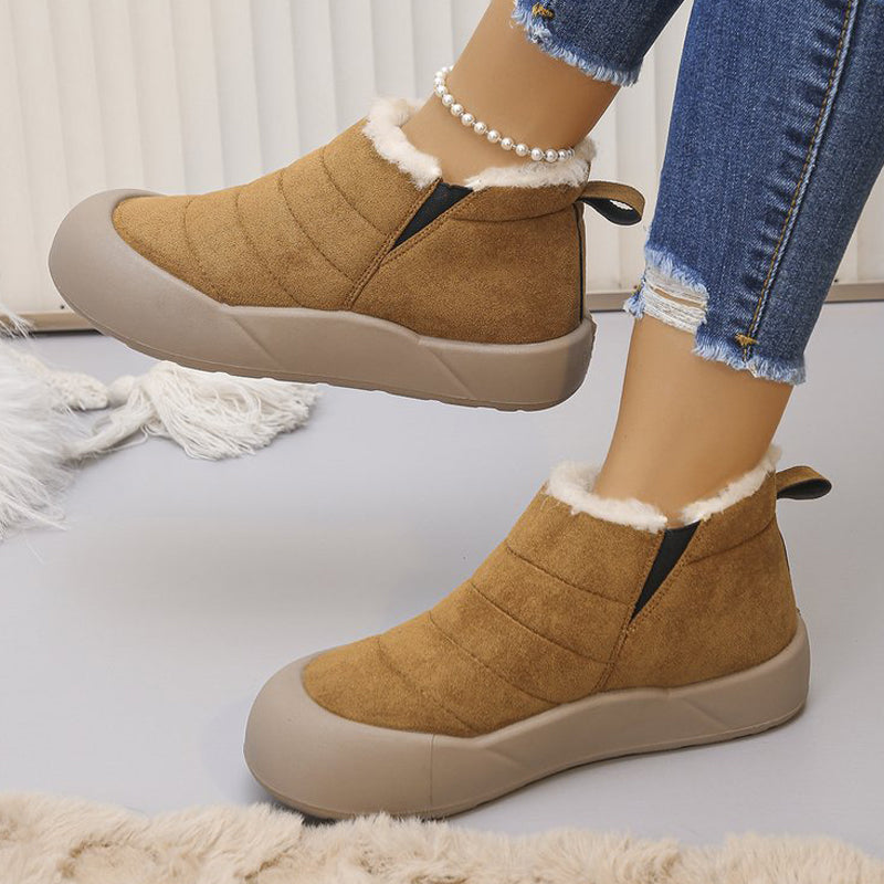 💖Wodoodporne buty zimowe z miękką podeszwą i bawełnianą podszewką