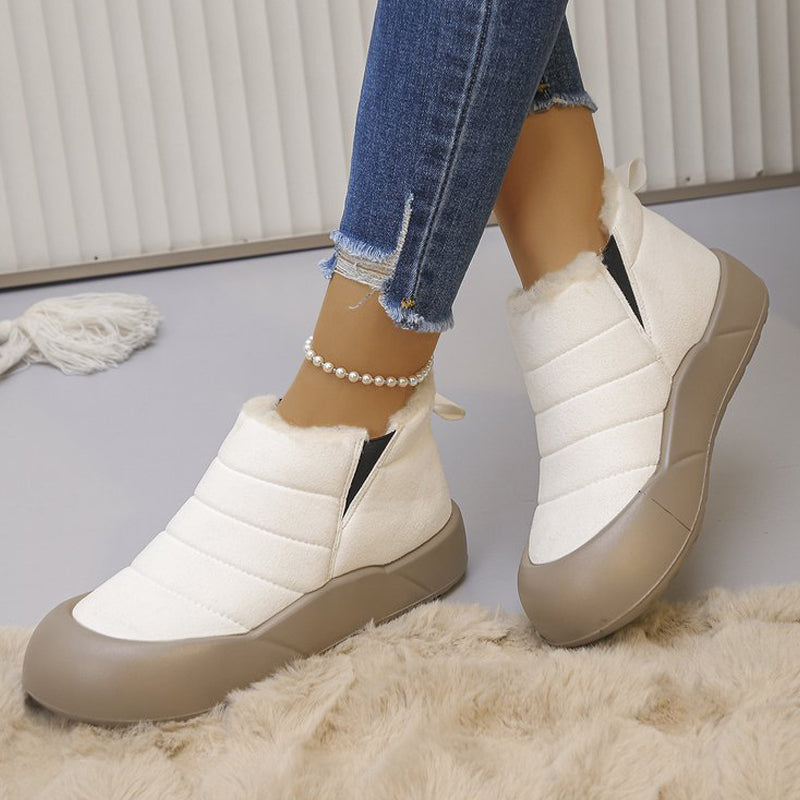 💖Wodoodporne buty zimowe z miękką podeszwą i bawełnianą podszewką
