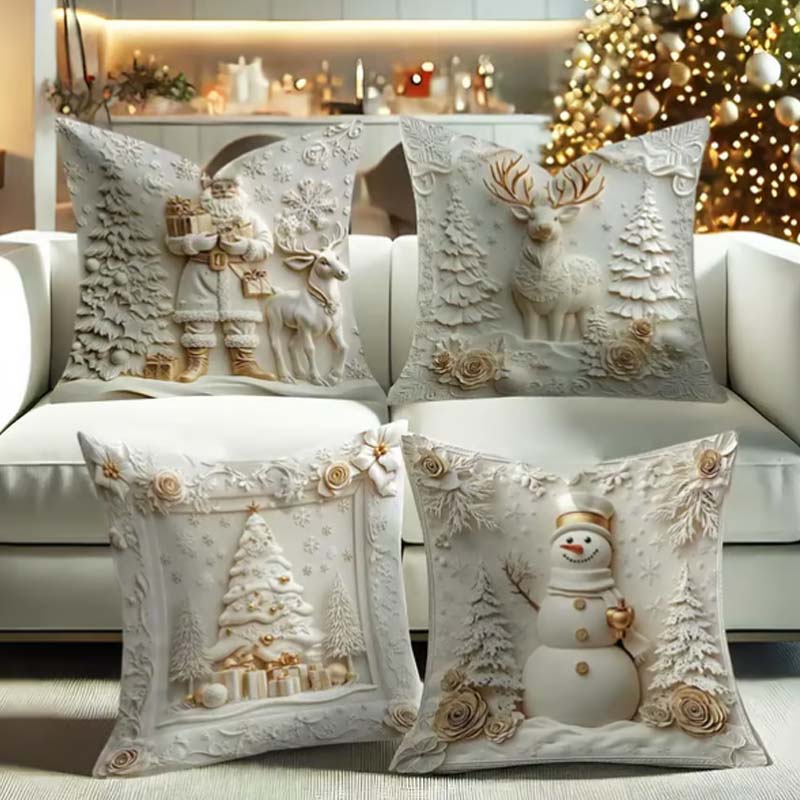 🎄Eleganckie świąteczne poszewki na poduszki