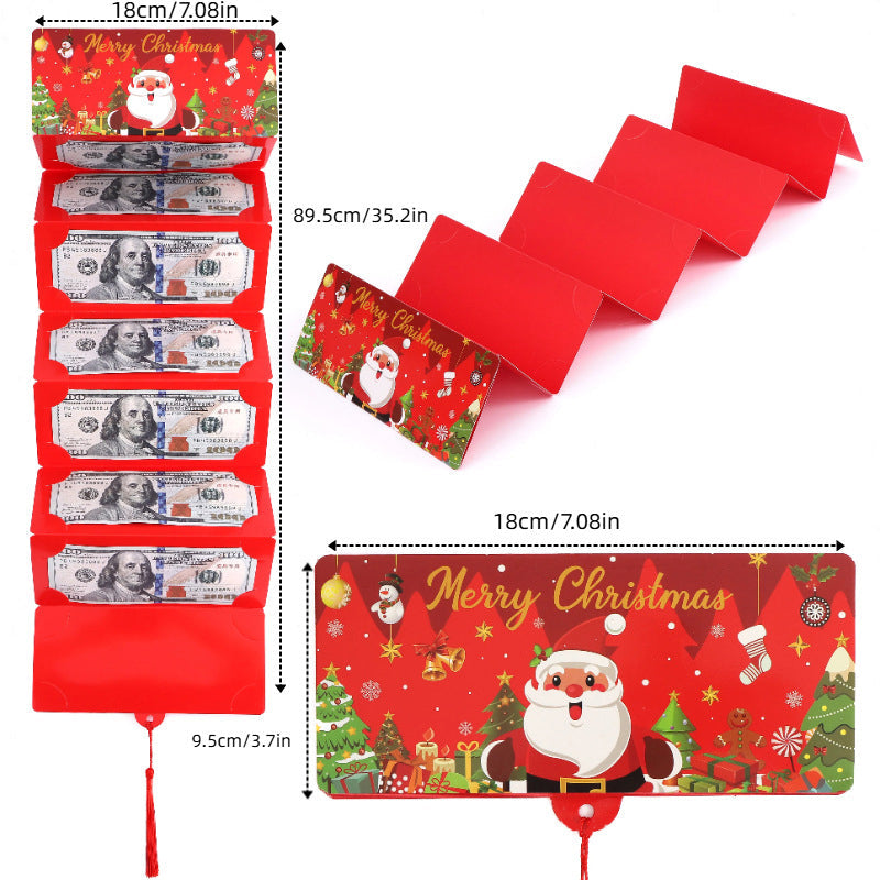 🎅Wyprzedaż świąteczna - 50% zniżki🎄Świąteczna skarbonka niespodzianka