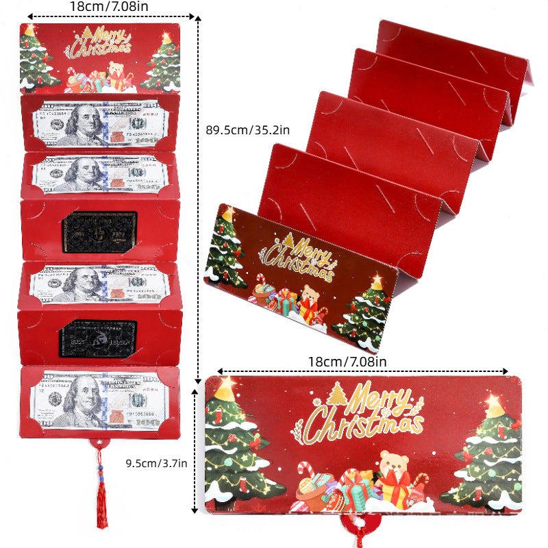 🎅Wyprzedaż świąteczna - 50% zniżki🎄Świąteczna skarbonka niespodzianka