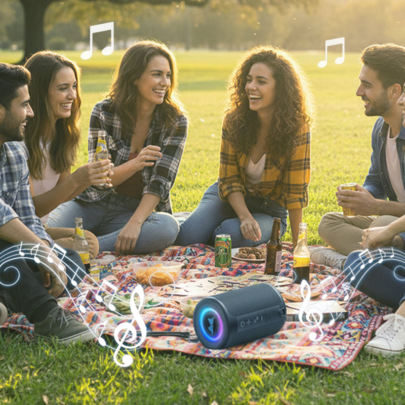 🎵 Przenośny wodoodporny głośnik Bluetooth