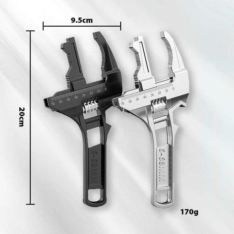 ⏳Ograniczona czasowo zniżka 50%💥Klucz do zlewu dwustronny z rozwarciem szczęk 6-68 mm