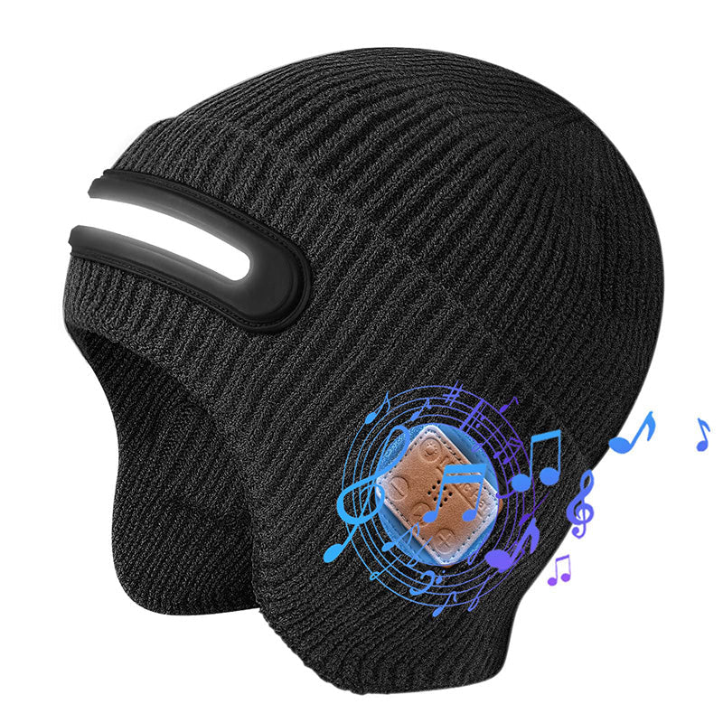 Ładowana Czapka z Diodami LED i Bluetooth