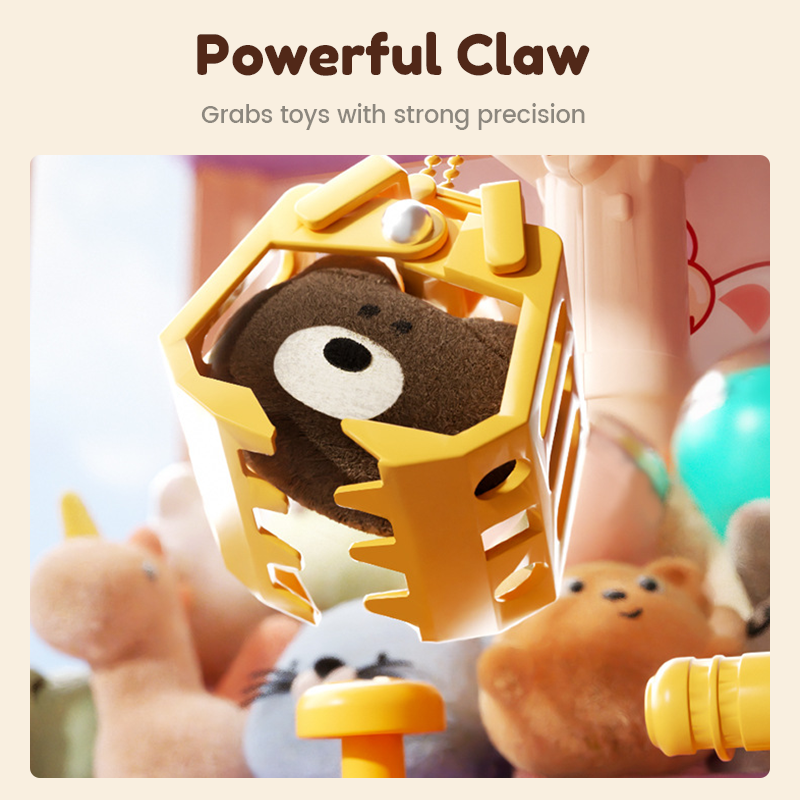 🎮 Urocza maszyna dla dzieci w kształcie zwierzątek z lalkami i kapsułkami | Zabawa dla całej rodziny! 🐻✨