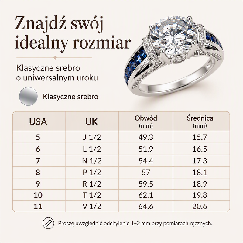 Chcesz efektu diamentu bez wydawania fortuny? – elegancki pierścionek koktajlowy – cyrkonia o doskonałym szlifie, blask jak u prawdziwego diamentu. Na pobranie! ✨